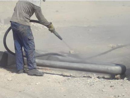 سندبلاست بتنی