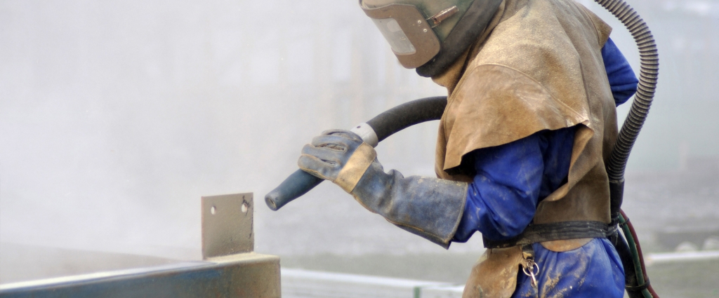 کارگاه سندبلاست میلاد در شهرک صنعتی حسن آباد تهران